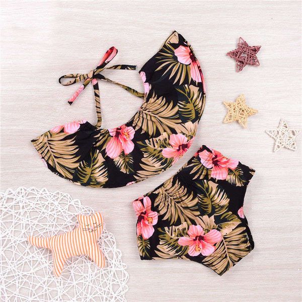 infant ruffle swimsuit newborn kid girls bikini set swimwear children baby girl high waist printing bathing suit beachwear, White;black
infant ruffle swimsuit newborn kid girls bikini set swimwear children baby girl high waist printing bathing suit beachwear, White;black