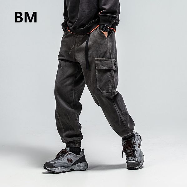 men's pants japanese streetwear thick casual fashion harajuku joggers men clothing korean sport cargo male 9k9g, Black
men's pants japanese streetwear thick casual fashion harajuku joggers men clothing korean sport cargo male 9k9g, Black