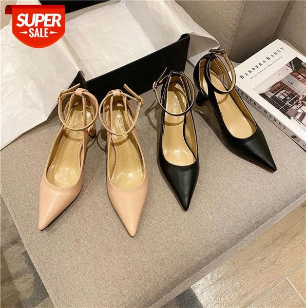 zi ling, simple pointed toe buckle stiletto single shoes, large size women's shoes #zw0f, Black
zi ling, simple pointed toe buckle stiletto single shoes, large size women's shoes #zw0f, Black