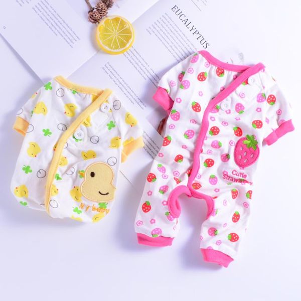 dog apparel adorable cotton pajamas small pet cat clothes jumpsuit embroidery puppy yorkie leisure wear
dog apparel adorable cotton pajamas small pet cat clothes jumpsuit embroidery puppy yorkie leisure wear
