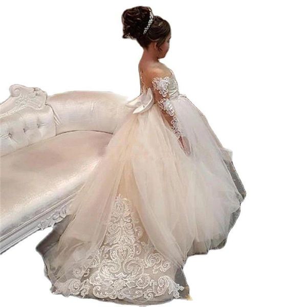 girl's dresses 2021 tulle flower girl dress with bow lace appliques long sleeve for wedding birthday ball gown first holy communion, Red;yellow
girl's dresses 2021 tulle flower girl dress with bow lace appliques long sleeve for wedding birthday ball gown first holy communion, Red;yellow