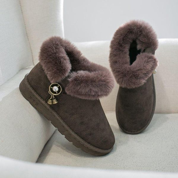 boots fashion australia women snow slip on ankle warm winter furry plush woman shoes femmes bottes, Black
boots fashion australia women snow slip on ankle warm winter furry plush woman shoes femmes bottes, Black