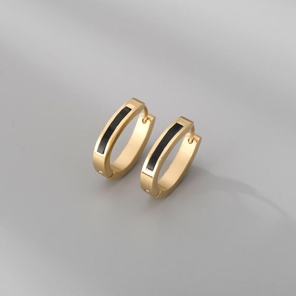 hoop & huggie 2 color classic 316l stainless steel earrings for women 2021 fine fashion anti allergy gold plated jewelry, Golden;silver
hoop & huggie 2 color classic 316l stainless steel earrings for women 2021 fine fashion anti allergy gold plated jewelry, Golden;silver