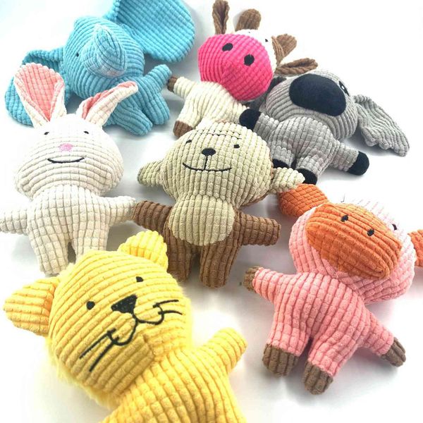 pet toys plush dog molar bite resistant cute animal modeling sound