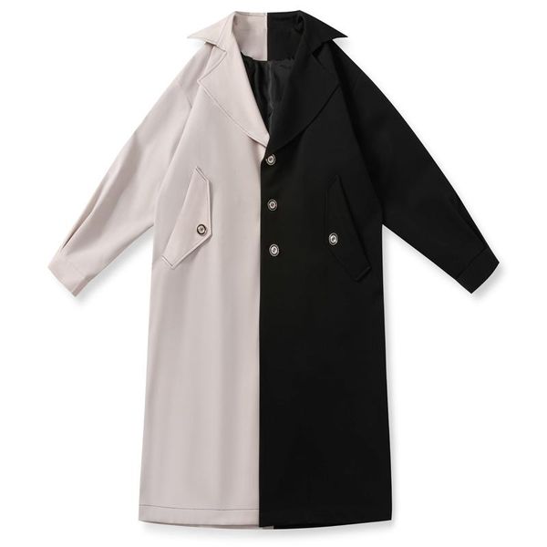 men's trench coats 2021 men's windbreaker long coat mid-length fake two-piece lapel, Tan;black
men's trench coats 2021 men's windbreaker long coat mid-length fake two-piece lapel, Tan;black