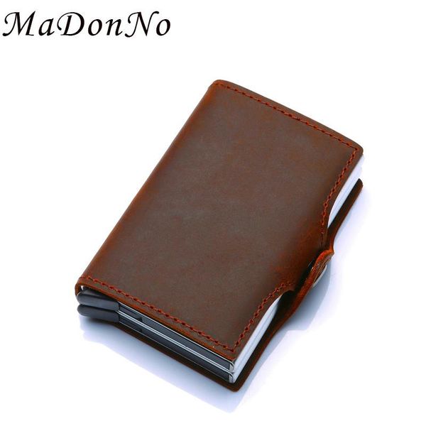 wallets antitheft genuine leather card wallet men purse aluminum metal small money bag rfid smart mini portefeuille homme, Red;black
wallets antitheft genuine leather card wallet men purse aluminum metal small money bag rfid smart mini portefeuille homme, Red;black