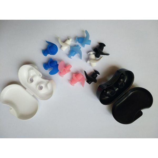 nose clip 4 pairs of professional swimming ear plugs reusable silicone earplugs for (blue + black white +)
nose clip 4 pairs of professional swimming ear plugs reusable silicone earplugs for (blue + black white +)