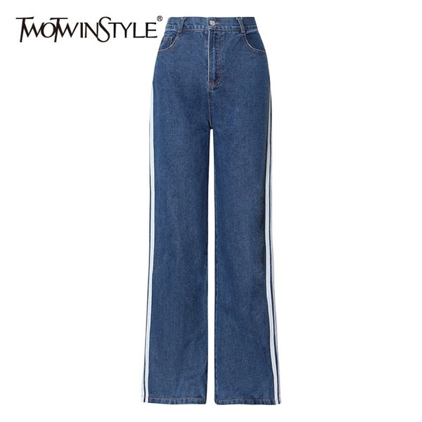 patchwork striped denim pants for women high waist straight casual loose jeans female fashion clothing autumn 210521, Blue
patchwork striped denim pants for women high waist straight casual loose jeans female fashion clothing autumn 210521, Blue