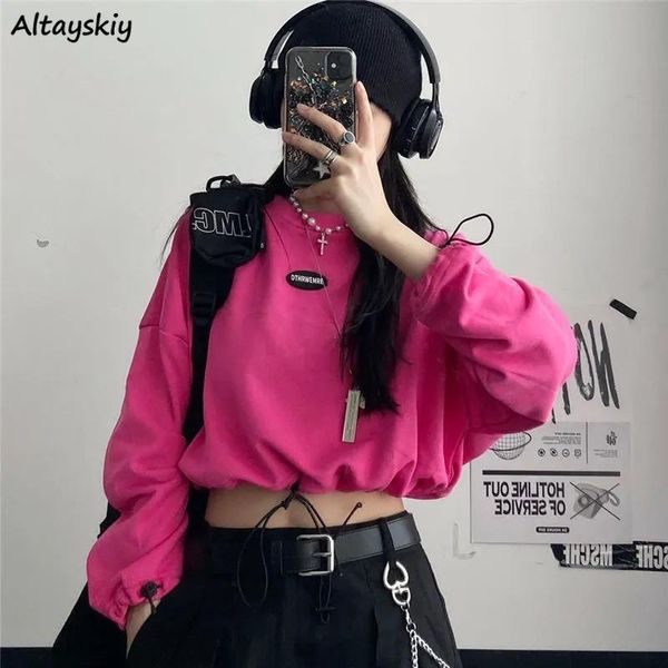 women's hoodies & sweatshirts crop women ins chic college autumn spring classic teens drawstring trendy harajuku ladies streetwear, Black
women's hoodies & sweatshirts crop women ins chic college autumn spring classic teens drawstring trendy harajuku ladies streetwear, Black
