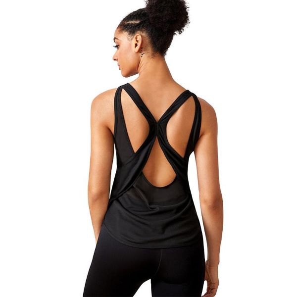 yoga outfit black mesh sleeveless gym workout women sportswear backless tank for fitness shirt femme sports 2021 clothing
yoga outfit black mesh sleeveless gym workout women sportswear backless tank for fitness shirt femme sports 2021 clothing