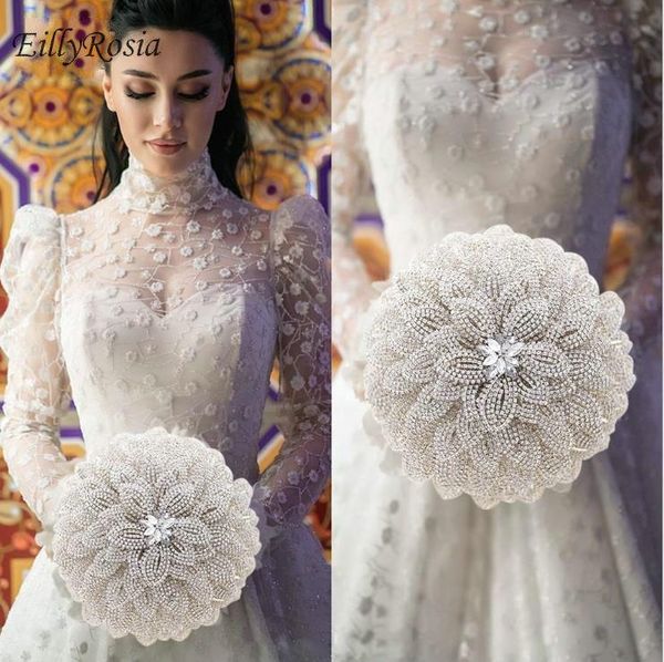 wedding flowers full rhinestones bridal bouquet sequined petals silver and gold color luxury saudi arabic for bride africa style
wedding flowers full rhinestones bridal bouquet sequined petals silver and gold color luxury saudi arabic for bride africa style