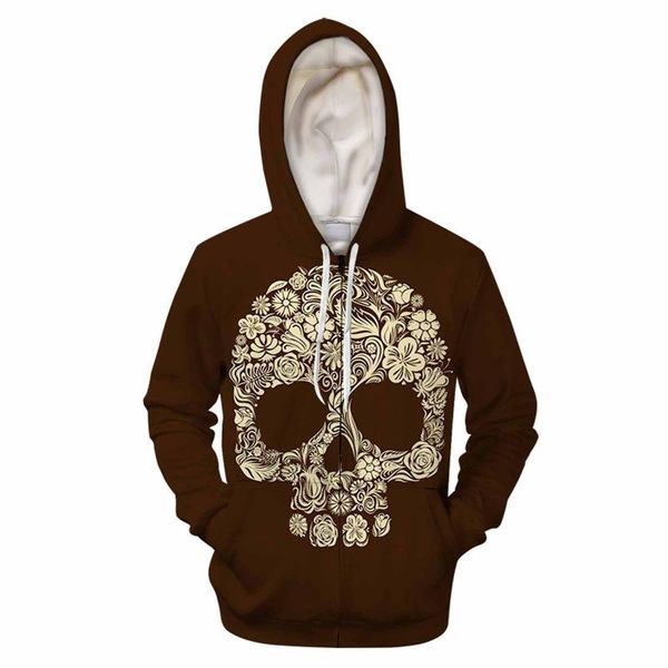 women's hoodies & sweatshirts plus size hoodie hooded 3d skull printed long sleeves zipper pockets loose for women, Black
women's hoodies & sweatshirts plus size hoodie hooded 3d skull printed long sleeves zipper pockets loose for women, Black