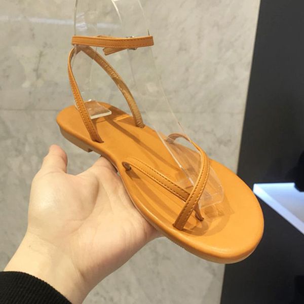 summer school sandal female fairy wind thin belt crossed toe one-word buckle candy color flat sandals, Black
summer school sandal female fairy wind thin belt crossed toe one-word buckle candy color flat sandals, Black