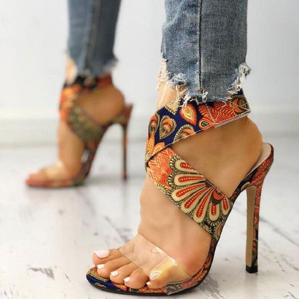 summer women open toe sandals transparent high heels jelly ladies shoes print cross strap stiletto party big size, Black
summer women open toe sandals transparent high heels jelly ladies shoes print cross strap stiletto party big size, Black