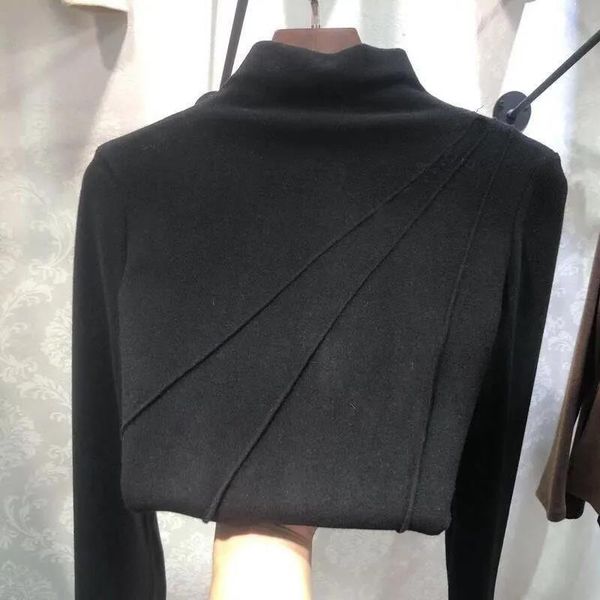women's sweaters double-sided german velvet half-high2021 collar slim bottoming shirt for autumn and winter style korean lon, White;black
women's sweaters double-sided german velvet half-high2021 collar slim bottoming shirt for autumn and winter style korean lon, White;black
