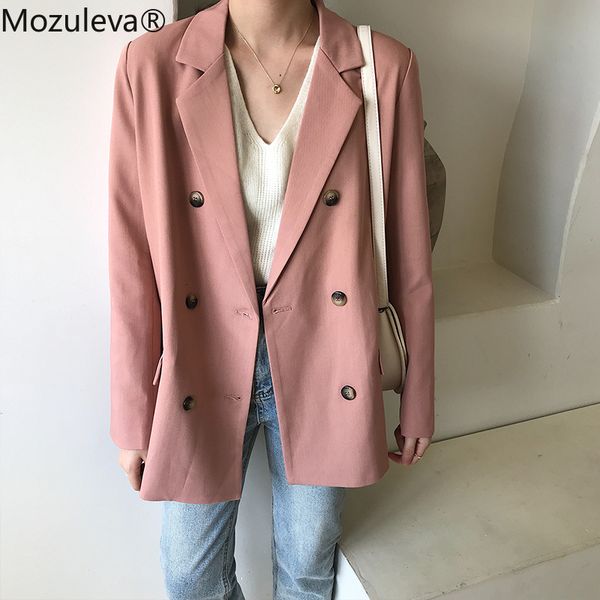 suits moluleva 2021 female spring chic han complete solid double breasted blazers of white blazer women, White;black
suits moluleva 2021 female spring chic han complete solid double breasted blazers of white blazer women, White;black