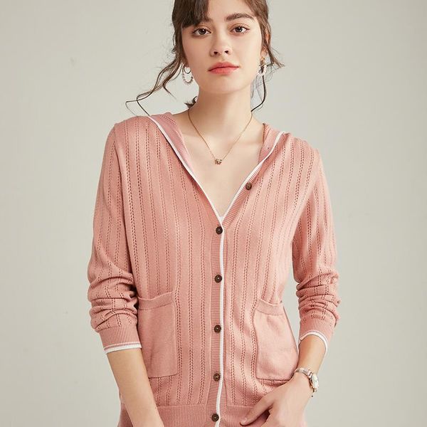 women's knits & tees 2021 spring pure cotton cardigan knit women hooded large size long sleeve coat all-match slim short sun protection, White
women's knits & tees 2021 spring pure cotton cardigan knit women hooded large size long sleeve coat all-match slim short sun protection, White