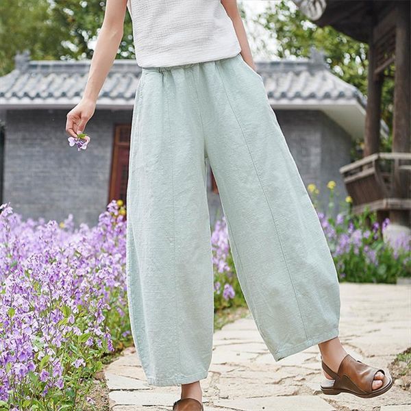 wide leg elastic waist women capri pockets summer vintage patchwork trouser solid color, Black;white
wide leg elastic waist women capri pockets summer vintage patchwork trouser solid color, Black;white