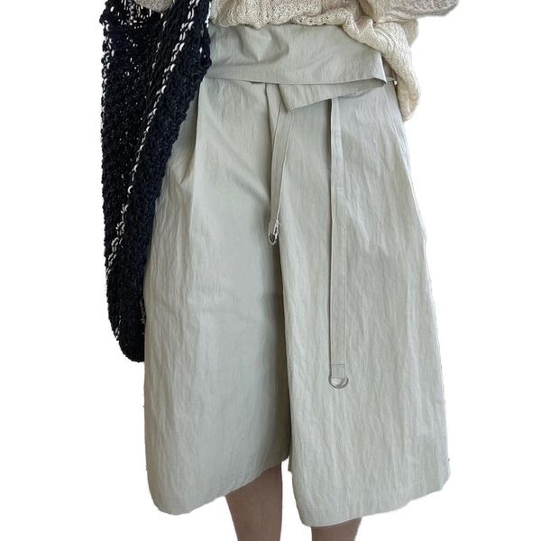 women's pants & capris woman straight knee length trousers women flanging bandage high waist pantalon femme spodnie damskie, Black;white
women's pants & capris woman straight knee length trousers women flanging bandage high waist pantalon femme spodnie damskie, Black;white