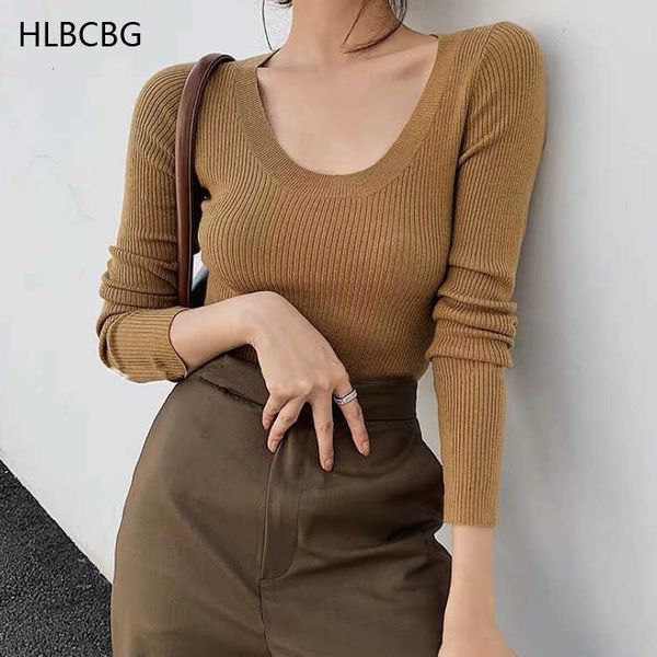 women's sweaters office lady elegant long sleeve solid pullovers u neck tshirt knit stretchy base shirt casual w, White;black
women's sweaters office lady elegant long sleeve solid pullovers u neck tshirt knit stretchy base shirt casual w, White;black