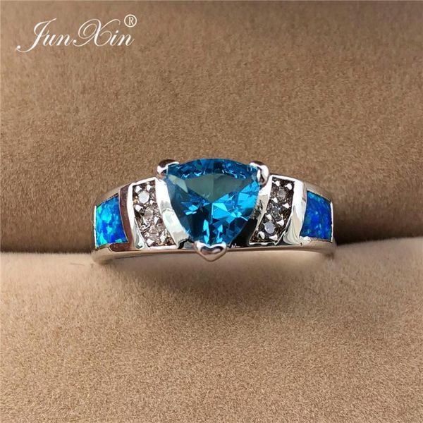wedding rings fashion women heart boho 925 silver blue fire opal stone ring promise engagement mother's day gifts, Slivery;golden
wedding rings fashion women heart boho 925 silver blue fire opal stone ring promise engagement mother's day gifts, Slivery;golden