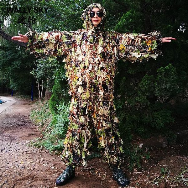hunting sets ghillie suit sniper camouflage jungle cs game clothes pants outdoor armygreen men military desert hooded jacket, Camo
hunting sets ghillie suit sniper camouflage jungle cs game clothes pants outdoor armygreen men military desert hooded jacket, Camo