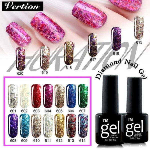 verntion 3d diamond gel polish sequin nail glitter sparkling platinum varnish uv foil adhesive manicure nail1, Red;pink
verntion 3d diamond gel polish sequin nail glitter sparkling platinum varnish uv foil adhesive manicure nail1, Red;pink