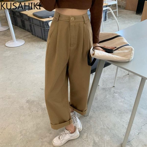 spring 2021 high waisted pants women causal solid long trousers korean fashion pantalones de mujer 6f915 women's & capris, Black;white
spring 2021 high waisted pants women causal solid long trousers korean fashion pantalones de mujer 6f915 women's & capris, Black;white
