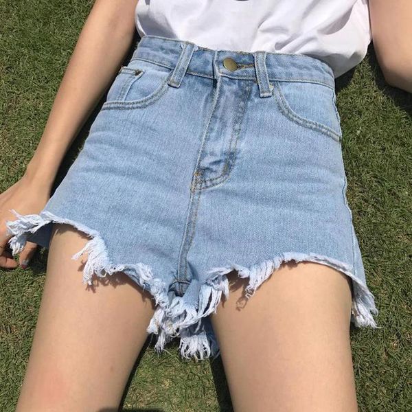 women's jeans summer grils femme plus size 4xl high-waist denim shorts female fat sister loose thin -edge wide-leg short pants, Blue
women's jeans summer grils femme plus size 4xl high-waist denim shorts female fat sister loose thin -edge wide-leg short pants, Blue