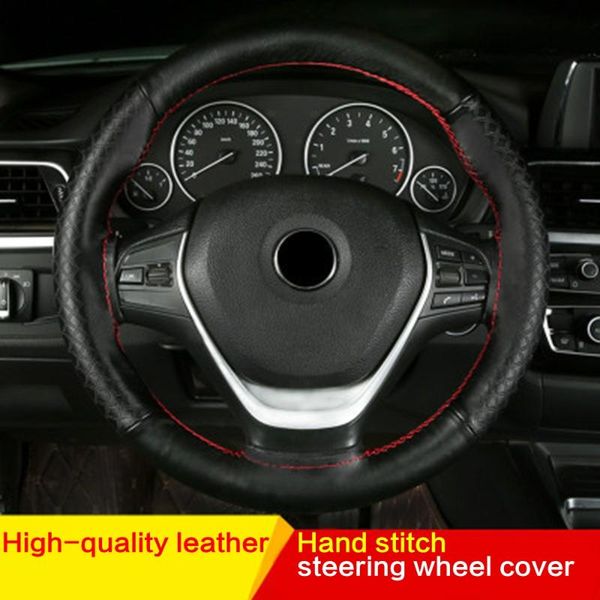the microfiber leather steering wheel cover is soft and wear-resistant, with needles threads inside for comfortable driving covers
the microfiber leather steering wheel cover is soft and wear-resistant, with needles threads inside for comfortable driving covers