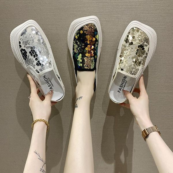 slippers low flat shoes female woman's loafers cover toe slides fashion 2021 soft luxury rubber basic bling fabric pu cotton, Black
slippers low flat shoes female woman's loafers cover toe slides fashion 2021 soft luxury rubber basic bling fabric pu cotton, Black