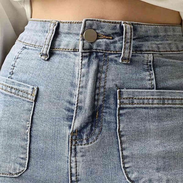 spring autumn winter new european and american style high waist stretch horn slim long legs solid color jeans women, Blue
spring autumn winter new european and american style high waist stretch horn slim long legs solid color jeans women, Blue