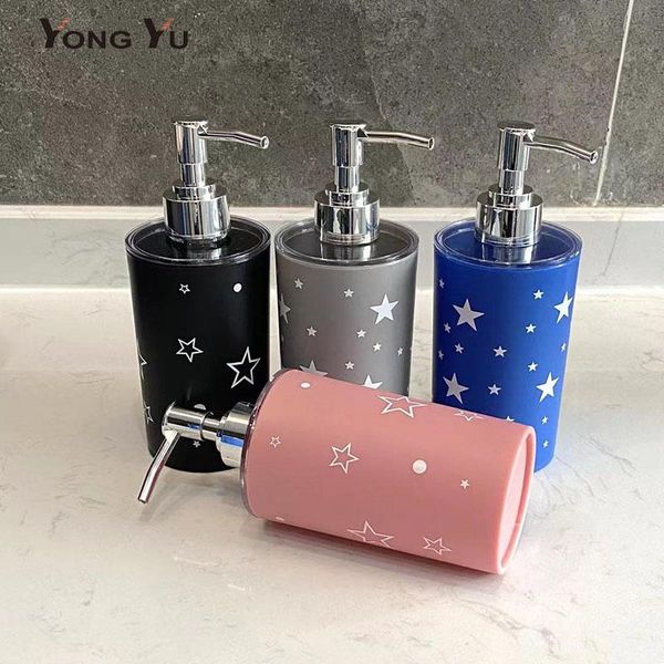 liquid soap dispenser plastic dispensers 320ml star print home decoration lotion storage bottle bathroom accessories
liquid soap dispenser plastic dispensers 320ml star print home decoration lotion storage bottle bathroom accessories