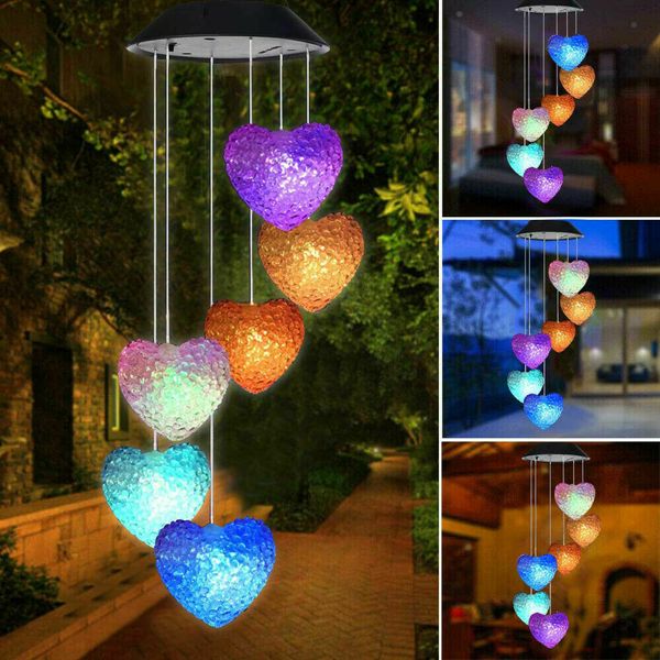 2021 new led solar powered color changing love heart wind chimes garden yard decor light
2021 new led solar powered color changing love heart wind chimes garden yard decor light