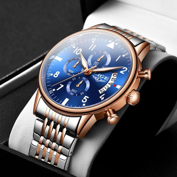 wristwatches lige 2021 original men's watch fashion waterproof for men multifunctional chronograph sports digital luminous, Slivery;brown
wristwatches lige 2021 original men's watch fashion waterproof for men multifunctional chronograph sports digital luminous, Slivery;brown