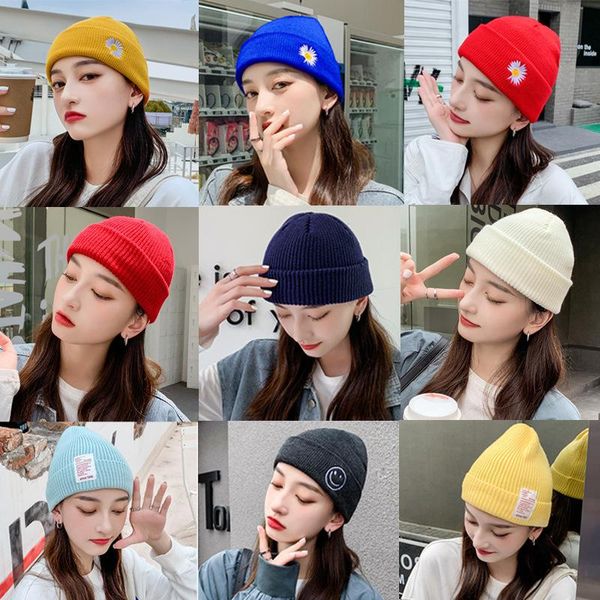 beanie/skull caps multi color 2021 beanie hat for women men winter knitted autumn smlie face ladies warm bonnet cap green red, Blue;gray
beanie/skull caps multi color 2021 beanie hat for women men winter knitted autumn smlie face ladies warm bonnet cap green red, Blue;gray