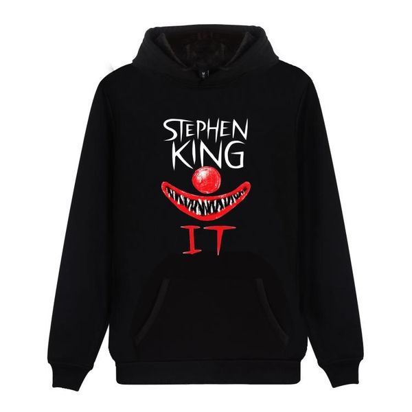 men's hoodies & sweatshirts it chapter two men keep warm winter hoody fashion harajuku autumn streetwear cap gothic casual, Black
men's hoodies & sweatshirts it chapter two men keep warm winter hoody fashion harajuku autumn streetwear cap gothic casual, Black