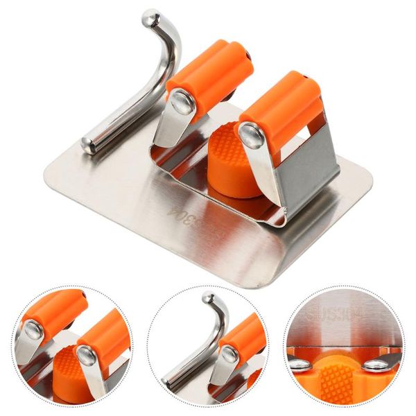 hooks & rails 2pcs broom holder wall mount mop hanger cleaning tool storage rack
hooks & rails 2pcs broom holder wall mount mop hanger cleaning tool storage rack