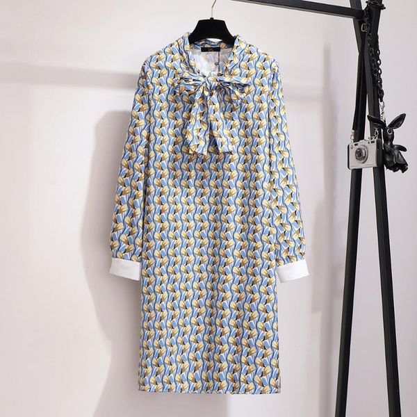 casual dresses 3xl/4xl autumn floral long-sleeved dress bow lace-up long sleeve flowers pattern straight plus size women clothing b725, Black;gray
casual dresses 3xl/4xl autumn floral long-sleeved dress bow lace-up long sleeve flowers pattern straight plus size women clothing b725, Black;gray