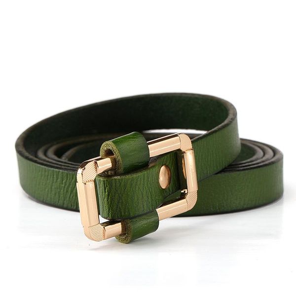 belts green pure cowhide women's belt fashionable korean all-match retro thin fashion, Black;brown
belts green pure cowhide women's belt fashionable korean all-match retro thin fashion, Black;brown