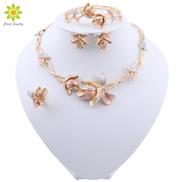 jewelry sets dubai fashion women flower shape necklace wedding party set creative bracelet earrings romantic ring, Black
jewelry sets dubai fashion women flower shape necklace wedding party set creative bracelet earrings romantic ring, Black