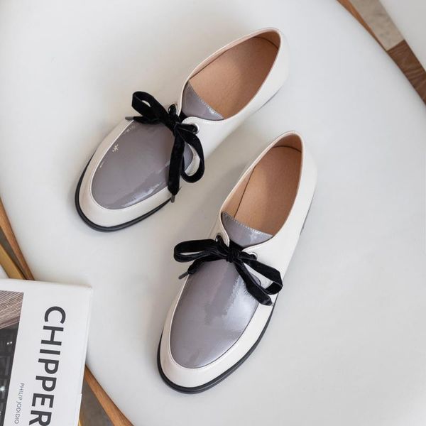 dress shoes 2021 british style women's casual mosaic butterfly-knot leather low-heels occupational footwear party footware, Black
dress shoes 2021 british style women's casual mosaic butterfly-knot leather low-heels occupational footwear party footware, Black