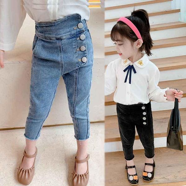 princess girls high waist jeans slim denim leggings spring autumn black blue casual pants 2-7year baby trousers boutique clothes
princess girls high waist jeans slim denim leggings spring autumn black blue casual pants 2-7year baby trousers boutique clothes
