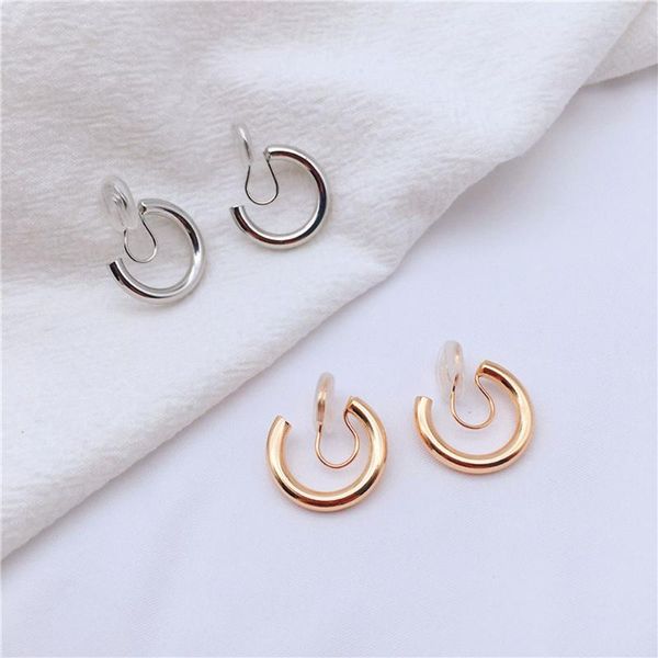 hoop & huggie peri's color rock clip on earrings for women punk earring without piercing exaggerated chunky thick street ear, Golden;silver
hoop & huggie peri's color rock clip on earrings for women punk earring without piercing exaggerated chunky thick street ear, Golden;silver