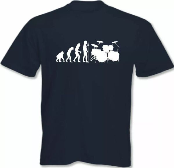 Drumming T-Shirt Drummer Mens Funny Drums Stick Kit Evolution Of, White;black
Drumming T-Shirt Drummer Mens Funny Drums Stick Kit Evolution Of, White;black