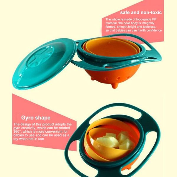 universal gyro bowl practical design 360 degrees rotate balance children rotary feeding dish kitchen supplies bowls
universal gyro bowl practical design 360 degrees rotate balance children rotary feeding dish kitchen supplies bowls