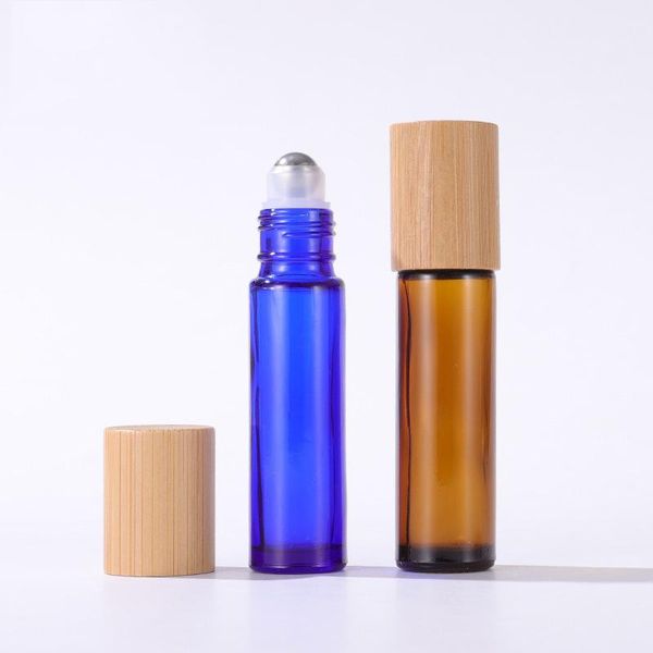 storage bottles & jars 10ml roll on bottle bamboo cap roller ball glass for essential oils cosmetic packing
storage bottles & jars 10ml roll on bottle bamboo cap roller ball glass for essential oils cosmetic packing