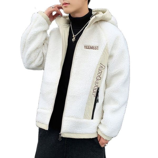 men's jackets autumn winter man's fleece jacket loose plus size solid color outerwear male fashion wool with hoodie casual coat 3k, Black;brown
men's jackets autumn winter man's fleece jacket loose plus size solid color outerwear male fashion wool with hoodie casual coat 3k, Black;brown