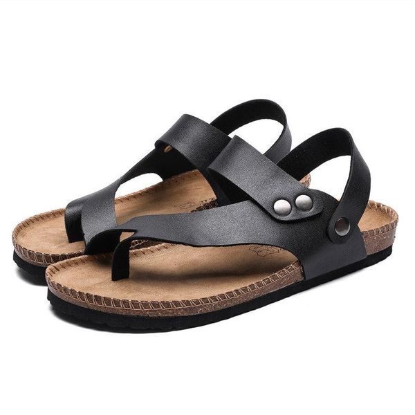 men women cork sandals big toe flip flops pu leather shoes comfy flat sole casual sport slippers black white wholeslae 2021
men women cork sandals big toe flip flops pu leather shoes comfy flat sole casual sport slippers black white wholeslae 2021