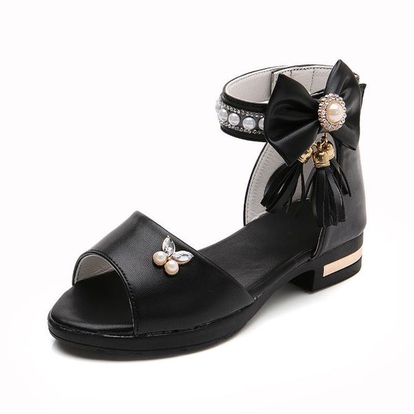 girl princess fashion tassel bow dance party big kid summer sandals children's low-heeled beach shoes 3 5 6 7 8 9 10 11 12 years, Black;red
girl princess fashion tassel bow dance party big kid summer sandals children's low-heeled beach shoes 3 5 6 7 8 9 10 11 12 years, Black;red